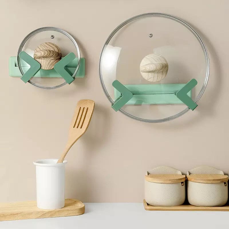Multifunctional Punch Free Pot Cover Rack, Pot Lid Rack, Wall Mounted Pot Lid Holder, Adjustable Kitchen Cabinet Storage, Household Pot Cover Multifunctional Punch Free Pot Cover Rack, Pot Lid Rack, Wall Mounted Pot Lid Holder, Adjustable Kitchen Cabinet Storage, Household Pot Cover